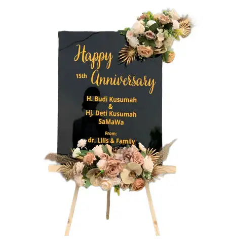 Papan Bunga Akrilik Sambirata